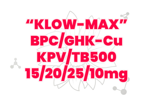 BPC/TB500/GHK-Cu/KPV "KLOW-MAX"