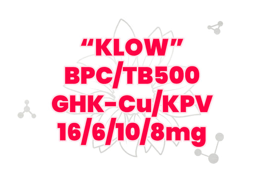 BPC/TB500/GHK-Cu/KPV "KLOW"