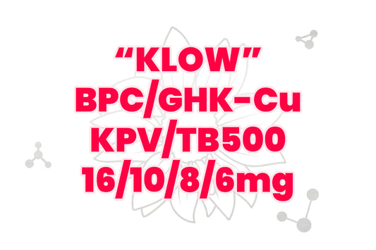 BPC/TB500/GHK-Cu/KPV "KLOW"